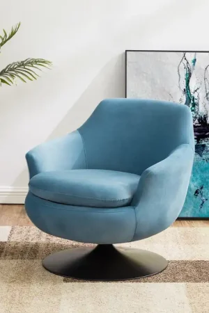 Safavieh Citrine Velvet Swivel Chair Save Now
