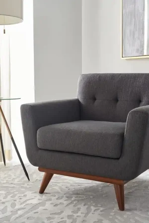 Safavieh Opal Linen Tufted Arm Chair Markdown