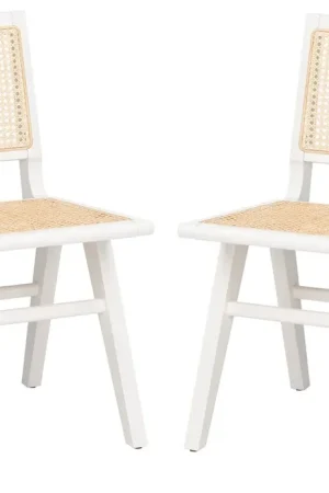 Safavieh Hattie French Cane Dining Chair Set Of 2 Place Order