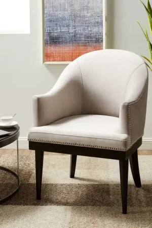 Safavieh Maynard Velvet Arm Chair Discount