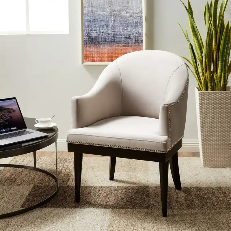 Safavieh Maynard Velvet Arm Chair Discount