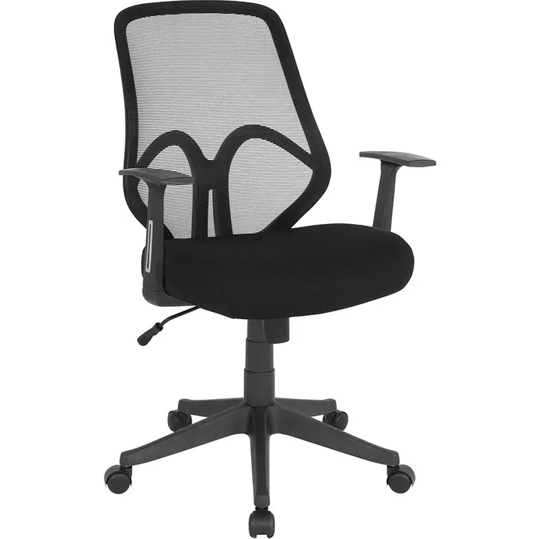 Price Drop Salerno Series High Back Black Mesh Office Chair With Arms By Flash Furniture - Black
