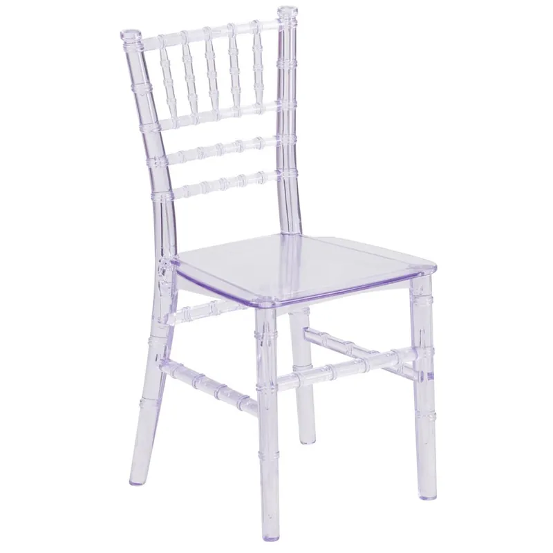 Sale Kids Crystal Transparent Chiavari Chair By Flash Furniture - Clear