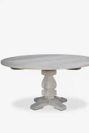 Sunset Teak Wood Outdoor Round Dining Table by Jeffan Weekend Sale