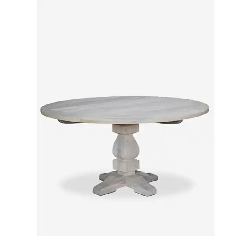 Sunset Teak Wood Outdoor Round Dining Table by Jeffan Weekend Sale