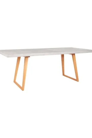 Cohen Concrete Top Outdoor Dining Table, Gray by Jeffan Limited Time