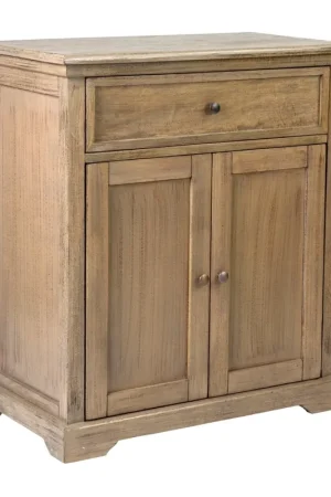 Same Day Shipping Naomi Cabinet 2 Doors /1 Drawer Mango by jeffan