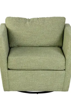 Soma Polyester Swivel Club Chair by Jeffan Original
