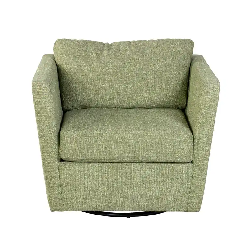 Soma Polyester Swivel Club Chair by Jeffan Original