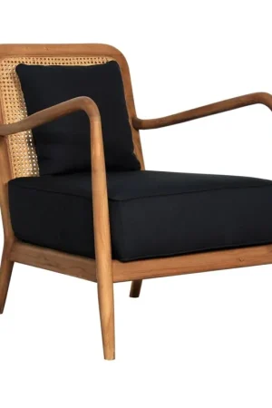 Low Price Alora Rattan Occasional Chair, Teak/Rattan Cane by Jeffan