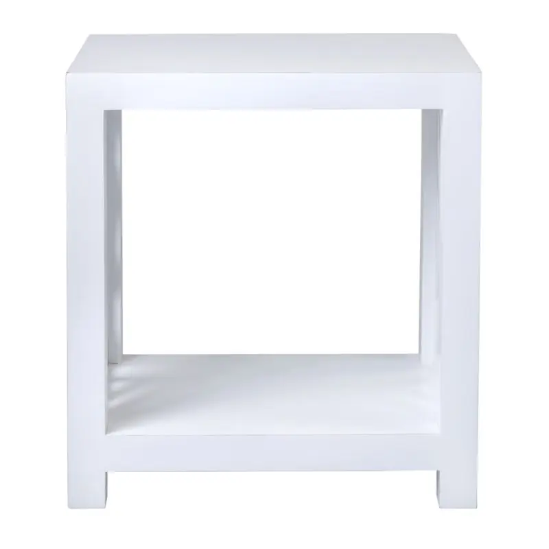 Chippendale Magowood Side Table with Shelf by Jeffan Latest