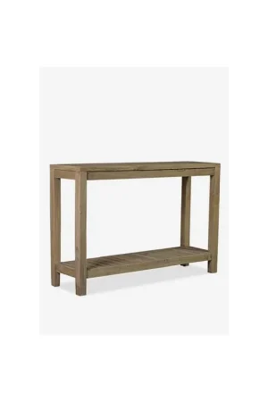 Exclusive Offer (LS) Promenade Mindi Wood Console with Shelf,K/D System by Jeffan