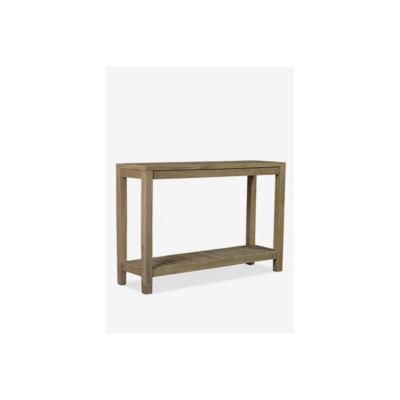 Exclusive Offer (LS) Promenade Mindi Wood Console with Shelf,K/D System by Jeffan