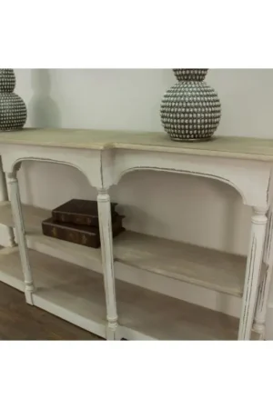 Isabelle Mahogany Wood Console by Jeffan Editor’s Pick