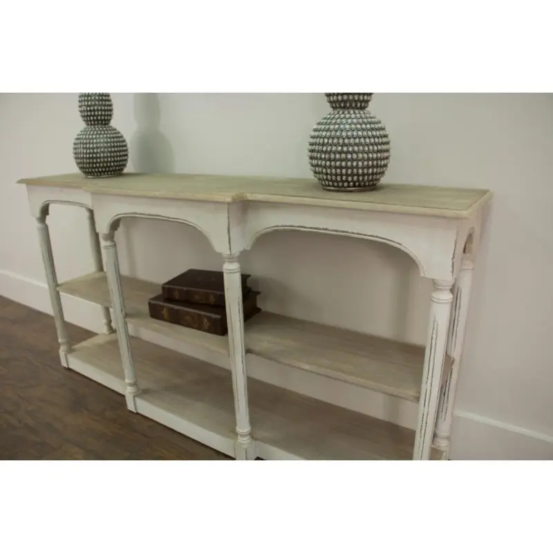 Isabelle Mahogany Wood Console by Jeffan Editor’s Pick