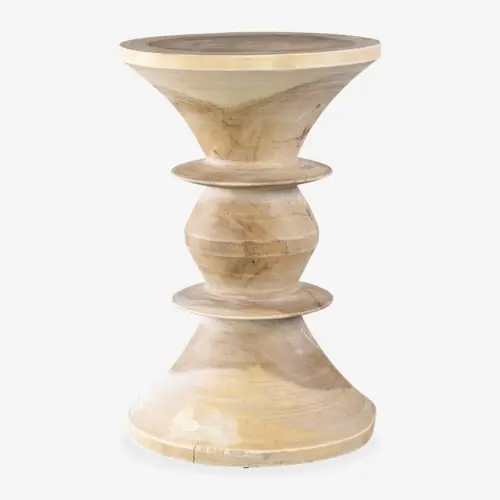 Limited Edition Kate Munggur Wood Accent Table Set of 2 by Jeffan