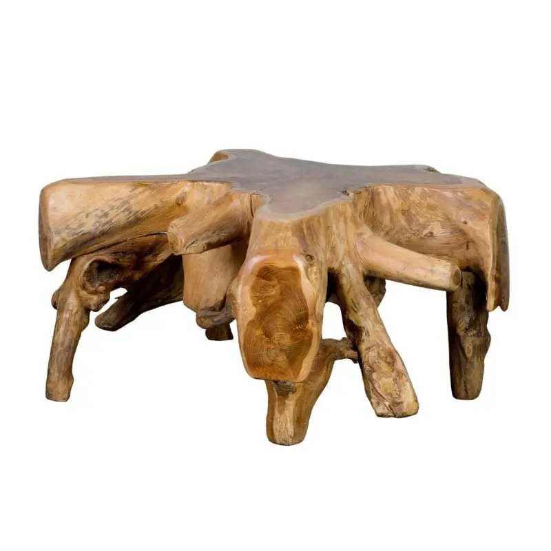 No Minimum Order Organic Teakwood Coffee Table by Jeffan