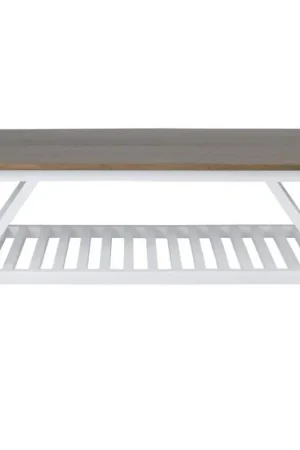 Townson 46" Mango Wood Coffee Table W/Shelf by Jeffan Order Now
