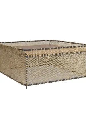 Top Rated Mirabelle 36" Square Mango Wood Coffee Table by Jeffan