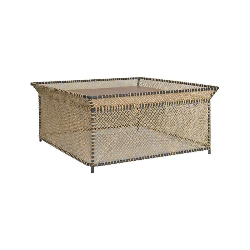 Top Rated Mirabelle 36" Square Mango Wood Coffee Table by Jeffan