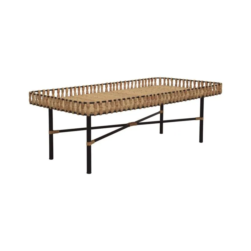 One Day Deal Calla Rectangular Rattan Coffee Table by Jeffan