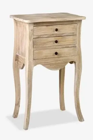 Free Shipping Promenade Wood- Rubber 3 Drawer Accent Table by Jeffan
