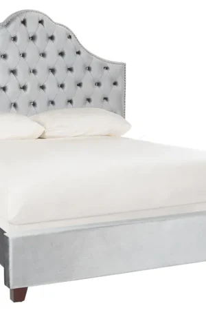 Safavieh Beckham Bed Full Size - Light Grey Bargain