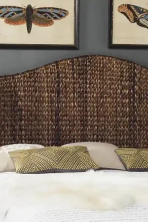 Safavieh Nadine Headboard Full Size - Brown Low Price