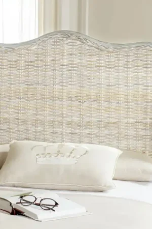Safavieh Imelda Headboard Twin Size - White Washed Buy Online