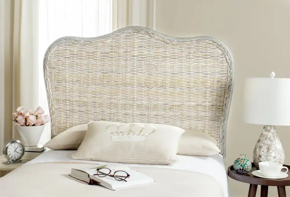 Safavieh Imelda Headboard Twin Size - White Washed Buy Online