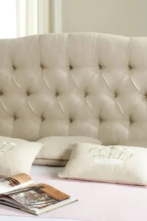 Safavieh Axel Queen Headboard Queen Size - Blush Special Discount