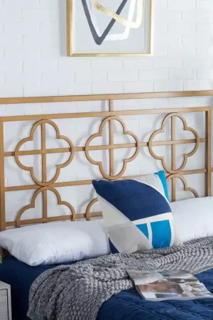Safavieh Lucinda Headboard Full Size - Antique Gold Popular