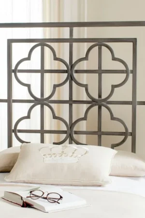 Safavieh Lucinda Headboard Twin Size - Antique Iron Top Rated