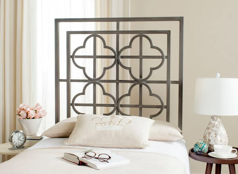 Safavieh Lucinda Headboard Twin Size - Antique Iron Top Rated