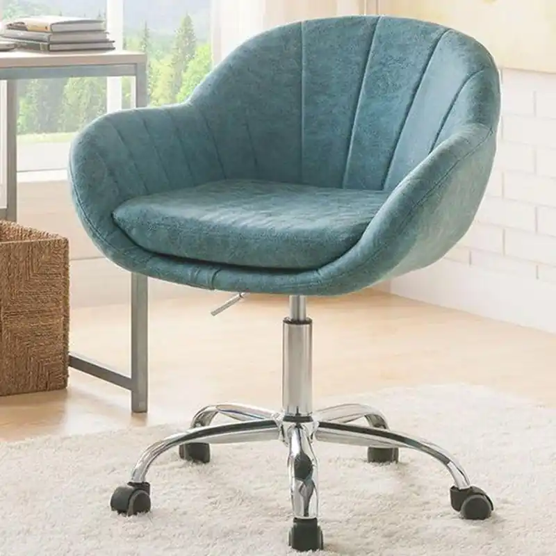 Direct From Factory Peacock Metal Tube Office Chair By Homeroots