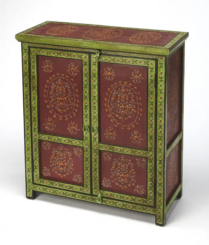Affordable Disha Hand Painted Chest By Homeroots