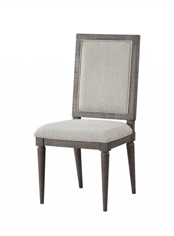 Limited Offer Fabric Salvaged Natural Wood Upholstered Seat Side Chair Set By Homero