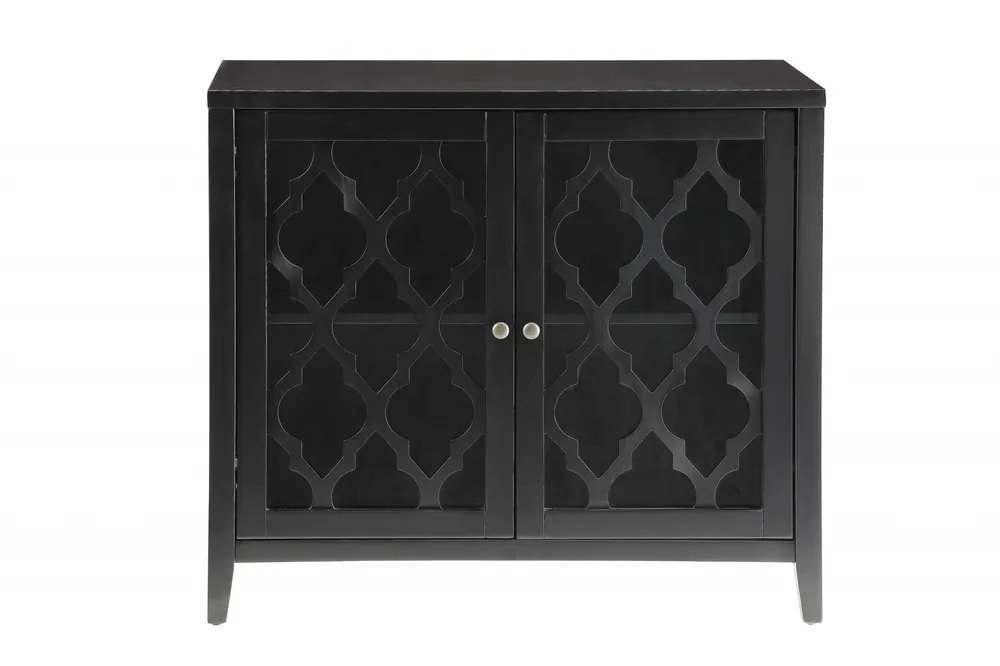 Black Mdf Cabinet By Homeroots Same Day Shipping