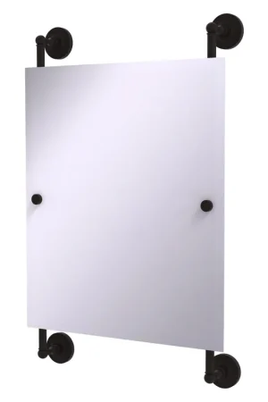 Warranty Included Allied Brass Prestige Regal 21" x 3.8" Oil Rubbed Bronze Solid Brass Rectangular Frameless Rail-Mounted Mirror