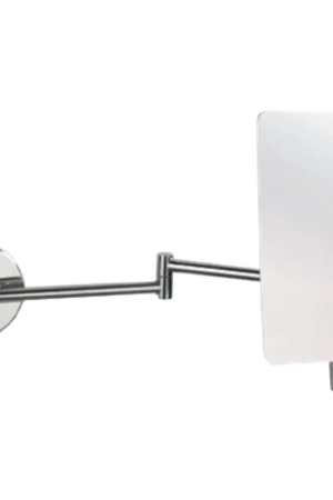 Afina 5" x 8" Polished Chrome Rectangle 5X Magnification Wall Mount Makeup Mirror Big Sale