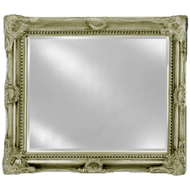 Afina Estate 28" x 34" Antique Silver Vanderbilt Royale Frame With 1" Bevel Mirror Free Delivery