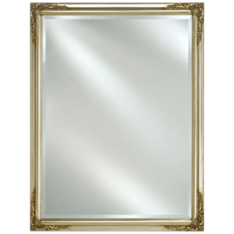 Wholesale Afina Estate 16" x 26" Antique Silver Distinctive Wood Framed With 1" Bevel Mirror