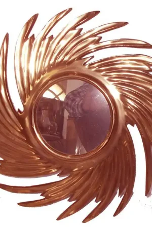 A&B Home 16" x 16" Bundle of 46 Sunburst Copper Aluminum Frame Wall-Mounted Mirror Special Discount