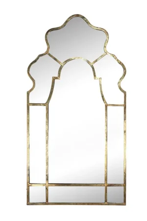 A&B Home 28" x 55" Bundle of 10 Full-Length Weathered Gold Metal Frame Wall-Mounted Mirror Trending