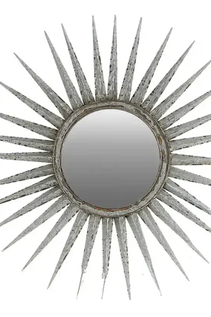 A&B Home 30" x 30" Bundle of 16 Sunburst Silver Metal Frame Wall-Mounted Mirror Save Now
