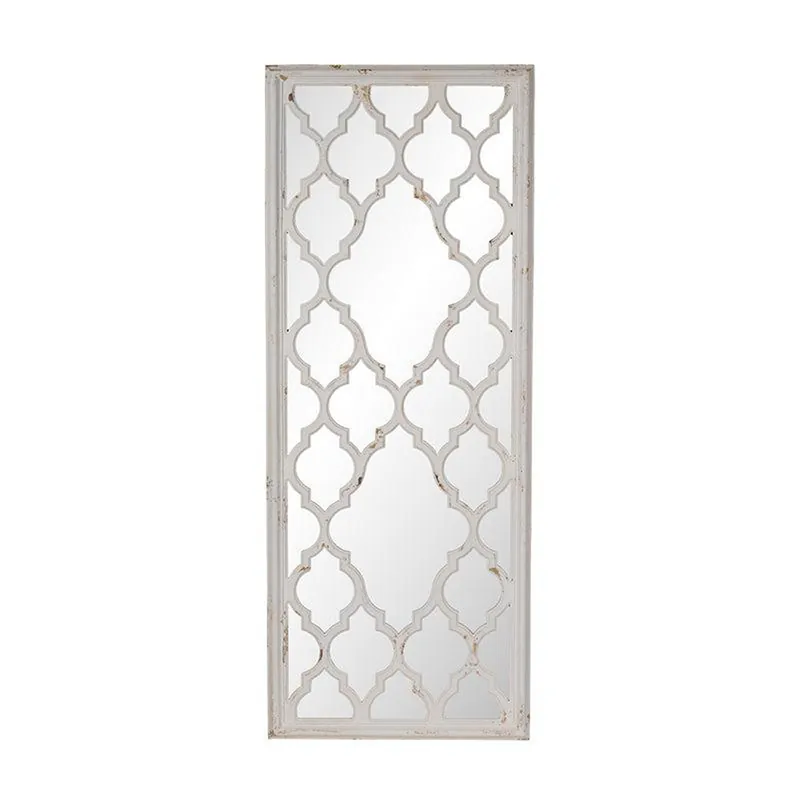 A&B Home 24" x 59" Bundle of 7 White Frame Full-Length Wall-Mounted Mirror In Demand
