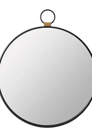 A&B Home 24" x 28" Bundle of 36 Metal Frame Oval Shaped Wall-Mounted Mirror With Wood Accent Limited Time