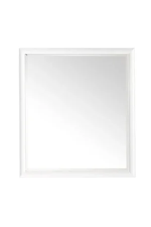 Weekend Sale James Martin Vanities Glenbrooke 36" Bright White Mirror