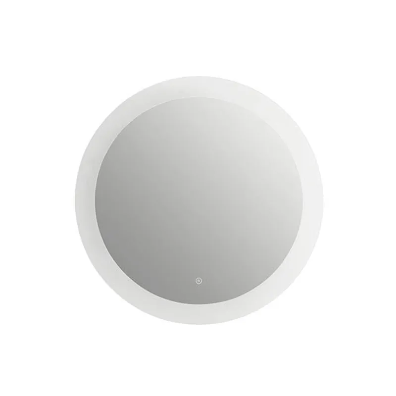 Direct From Factory BNK BLR2424 Round LED Mirror With Frost Edge