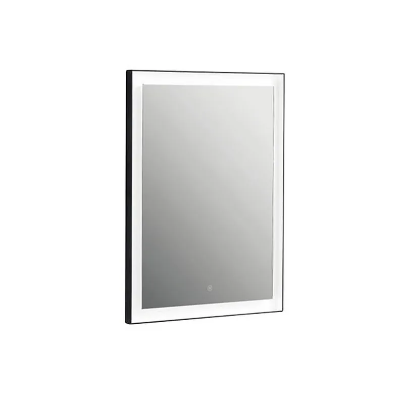 Authentic BNK BLS2432 Black Frame Square LED Mirror